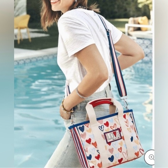 BRIGHTON “Red White And You” Tote NWT - Picture 3 of 10